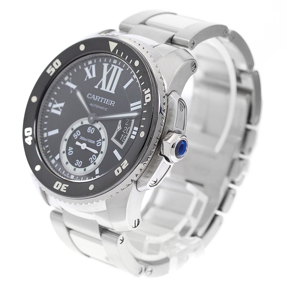 CARTIER Caliber de Cartier Diver W7100057 Date Automatic Men's Watch_944829