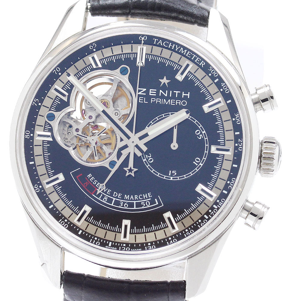 ZENITH El Primero Chronomaster Open 03.2080.4021 Power reserve black Dial Automatic Men's Watch_944835