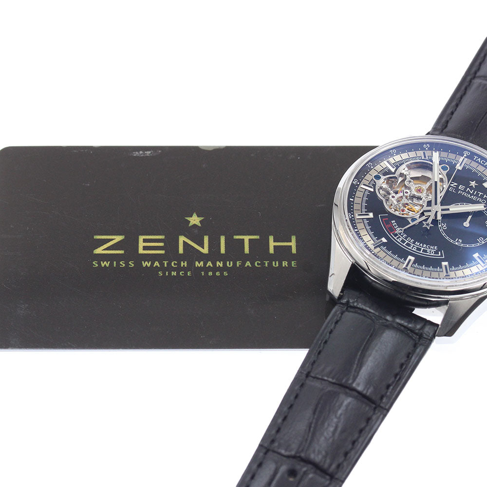 ZENITH El Primero Chronomaster Open 03.2080.4021 Power reserve black Dial Automatic Men's Watch_944835