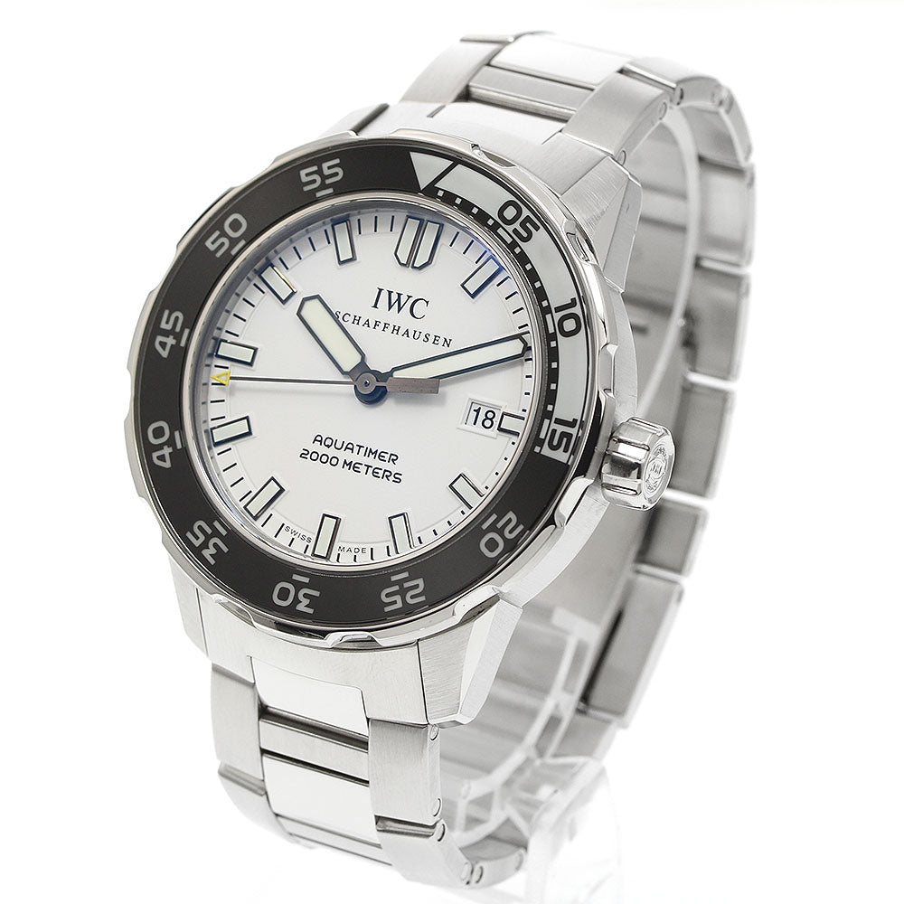 IWC SCHAFFHAUSEN Aqua timer IW356805 white Dial Automatic Men's Watch_944838