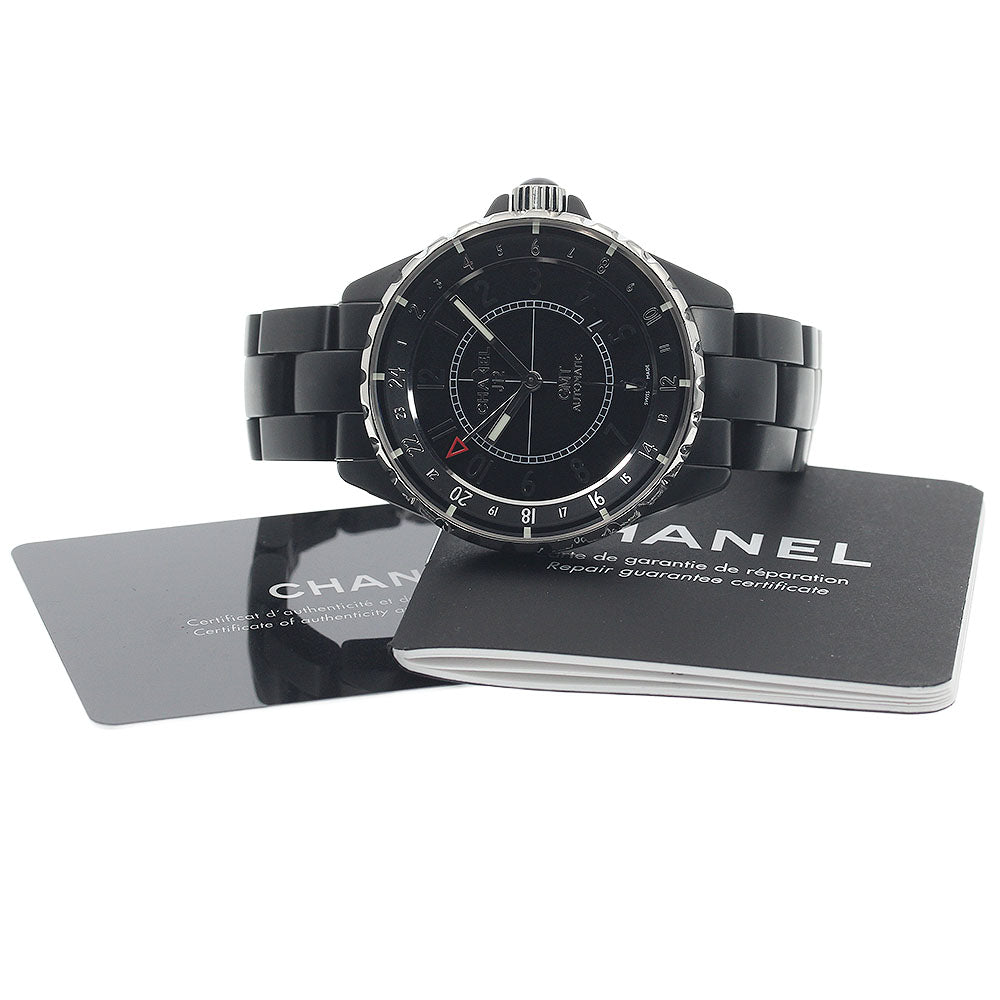 CHANEL J12 H3101 GMT Matt Black black Dial Automatic Men's Watch_944858