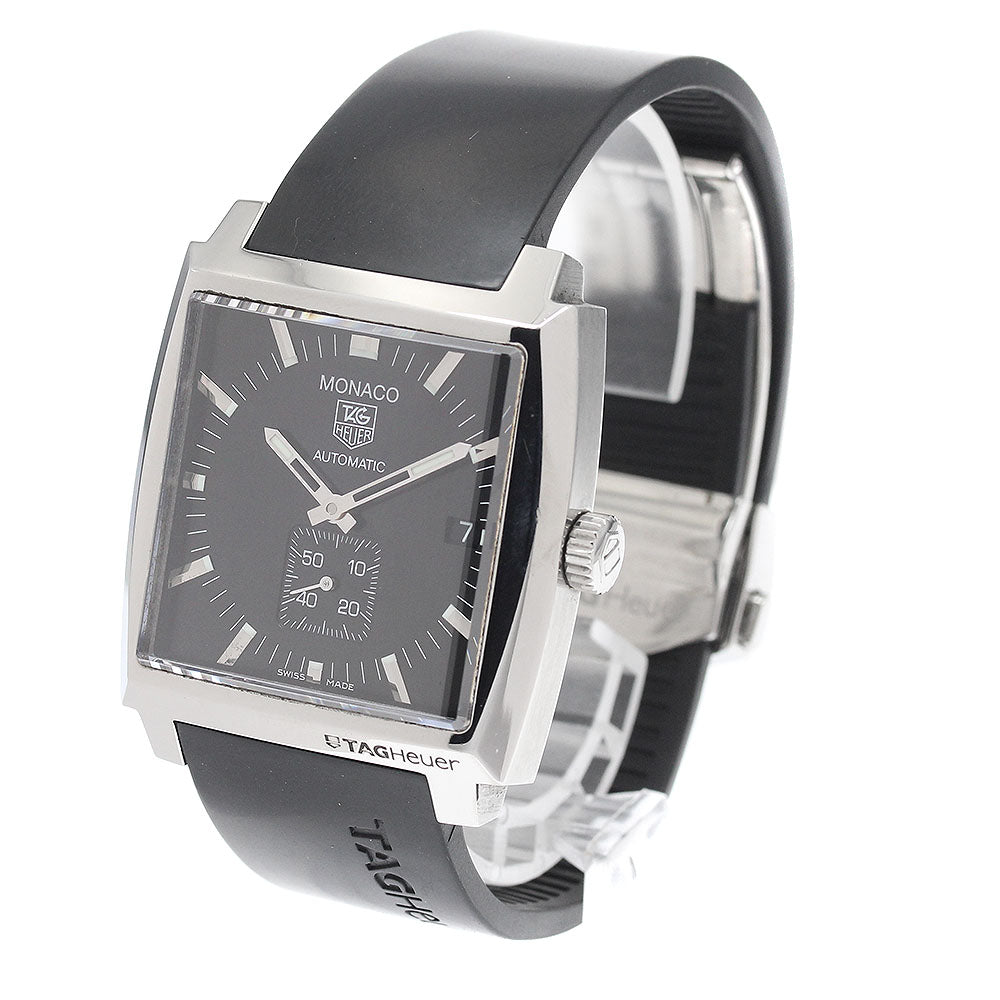 TAG HEUER Monaco WW2110-0 Date black Dial Automatic Men's Watch_944870