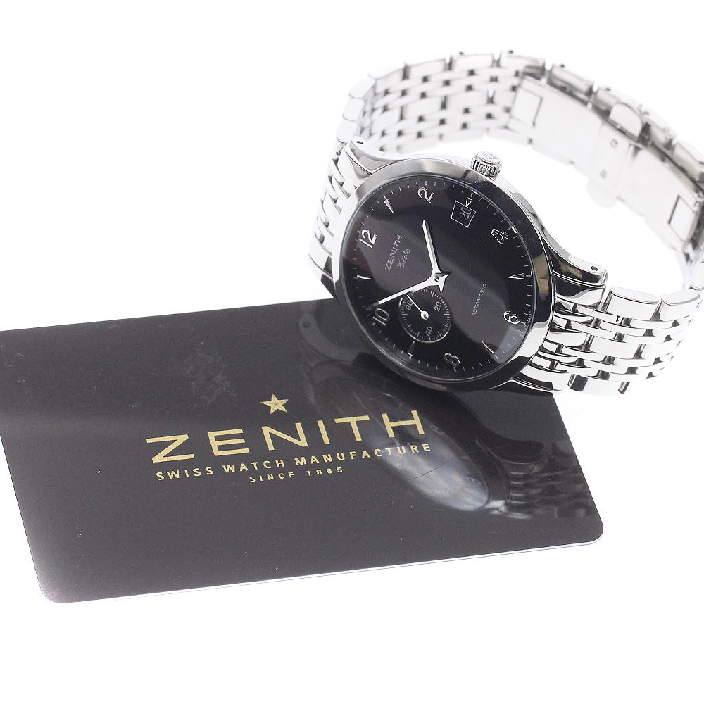 ZENITH Class elite 01/02.1125.680 Date black Dial Automatic Men's Watch_944874