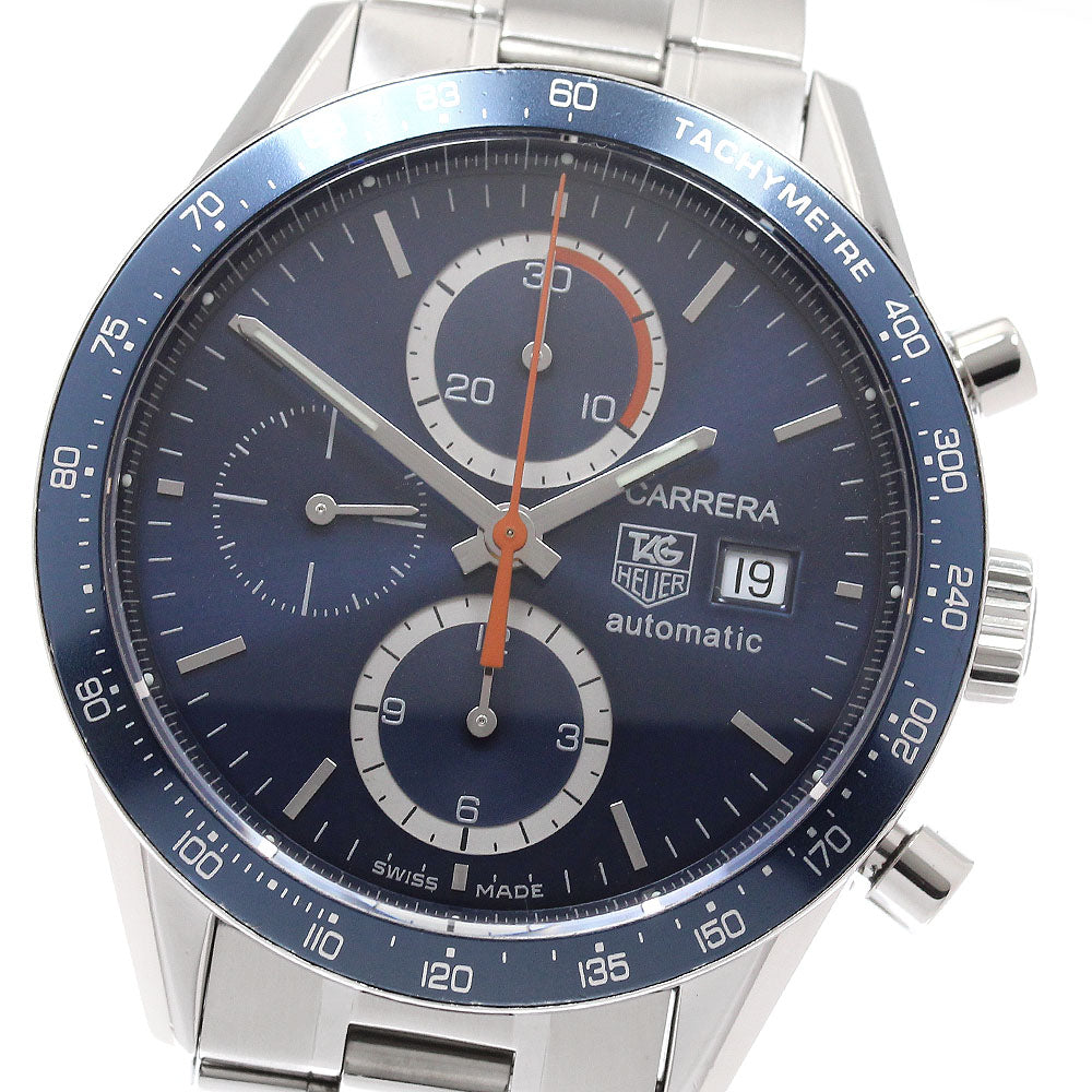 TAG HEUER Carrera CV2015 Chronograph Navy Dial Automatic Men's Watch_944881