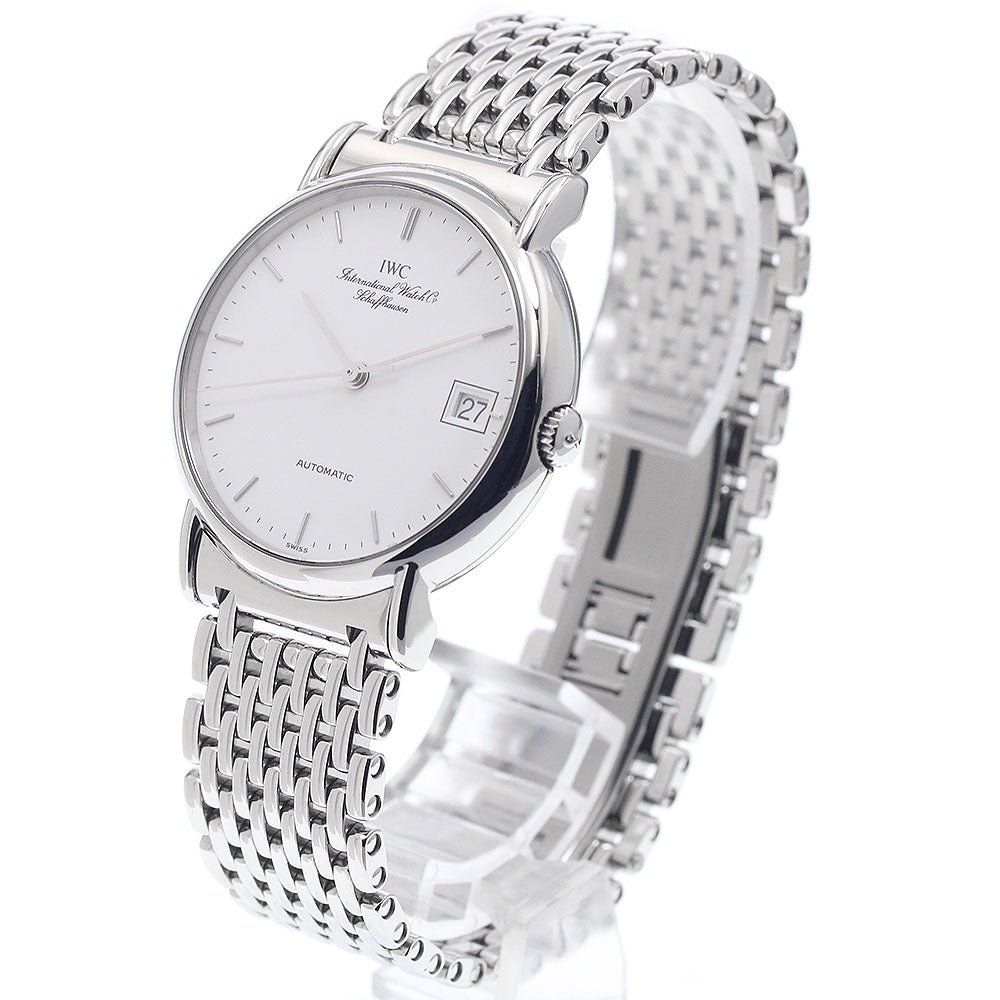 IWC SCHAFFHAUSEN Portofino IW351318 Date White Dial Automatic Men's Watch_944887