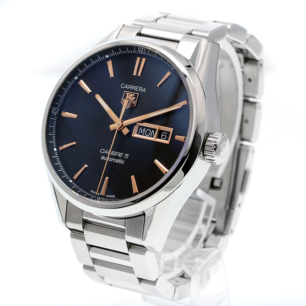 TAG HEUER Carrera Caliber 5 WAR201C-1 black Dial Automatic Men's Watch_944888