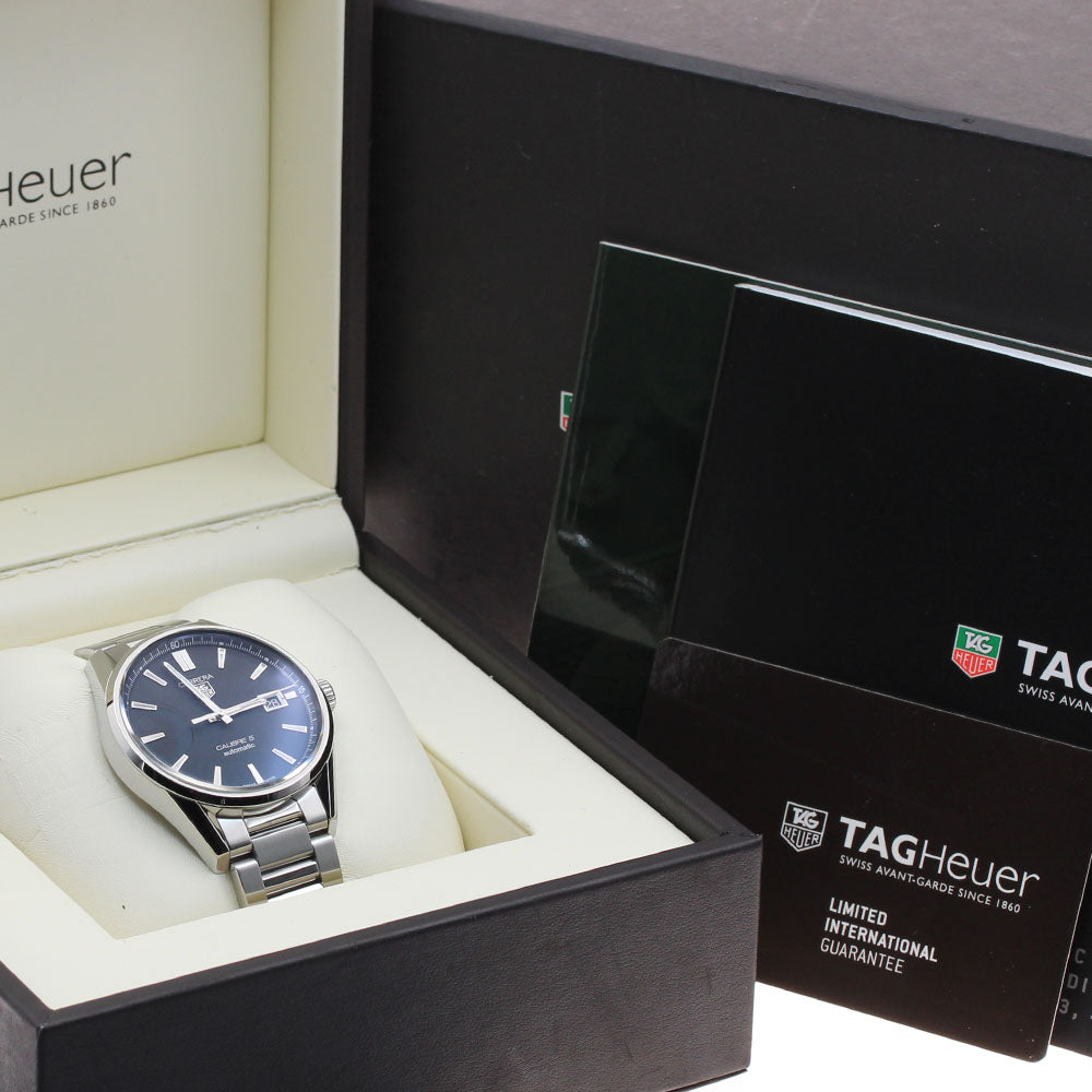 TAG HEUER Carrera Caliber 5 WAR211A-1 Date black Dial Automatic Men's_944890