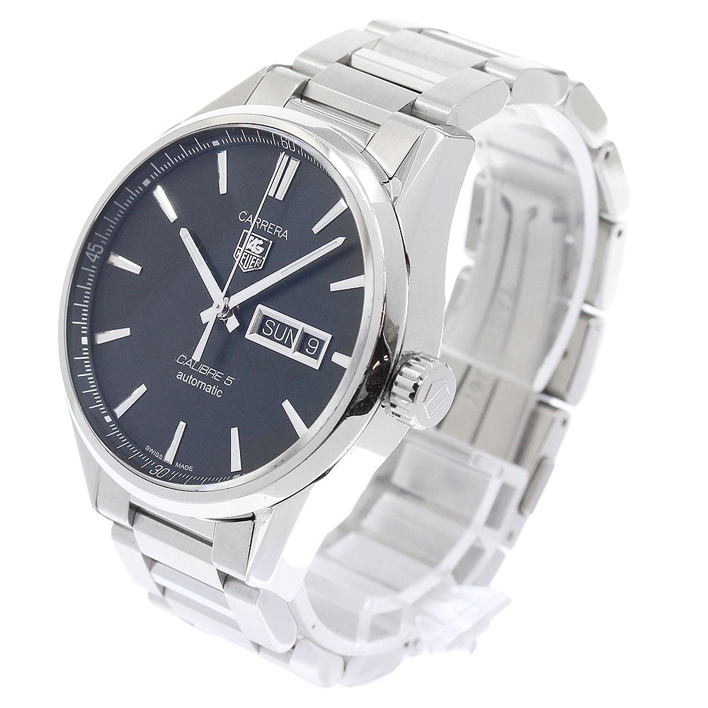 TAG HEUER Carrera Caliber 5 WAR201A-1 Day date black Dial Automatic Men's_944893