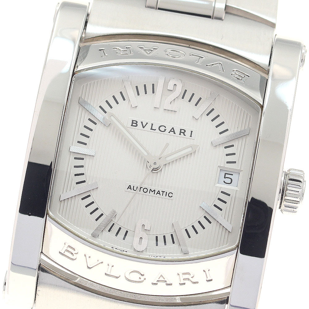 BVLGARI Assioma AA44S Date Silver Dial Automatic Men's Watch_944897