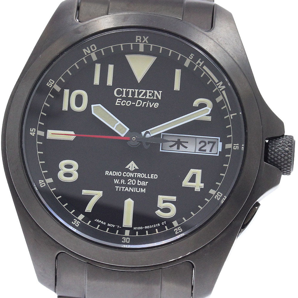 CITIZEN Professional master H100-R14749/AT6085-50E Solar Powered Radio_944910