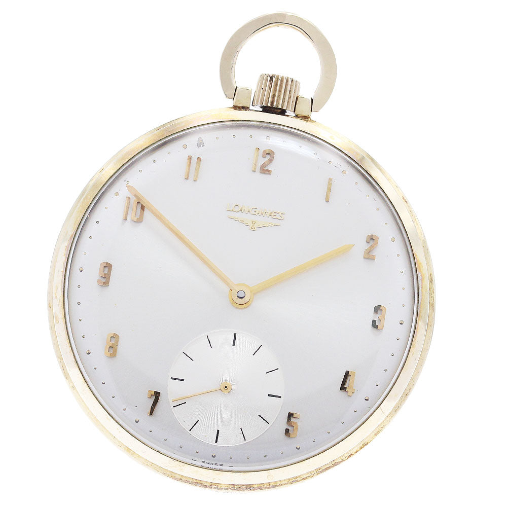 LONGINES Cal. 550 Small Seconds Silver Dial Hand Winding Pocket watch_944937