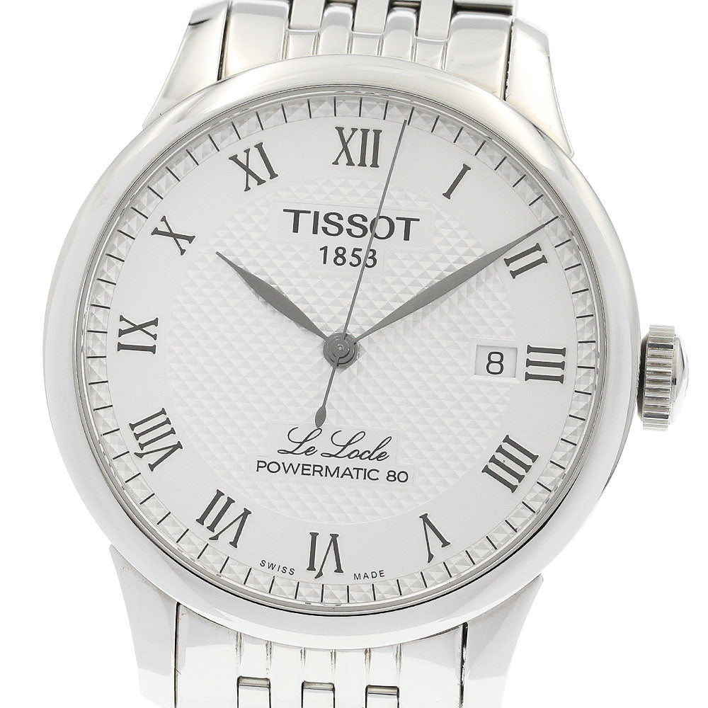 TISSOT Le Locle T006.407.11.033.00 Date Silver Dial Automatic Men's Watch_944940