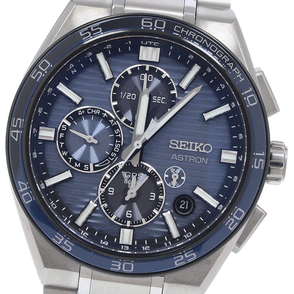 SEIKO Astron Nexter SBXC175/5X83-0AP0-1 GPS Solar Powered Radio Men's_944946