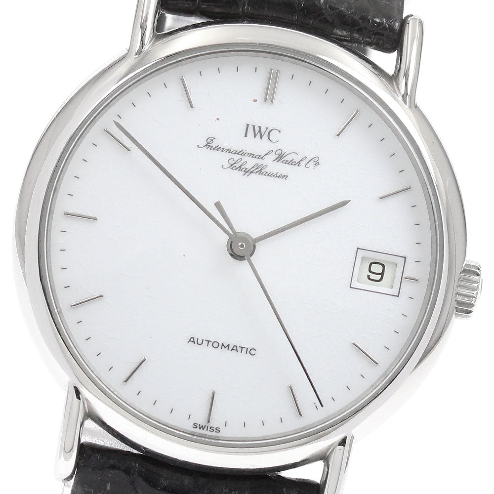 IWC SCHAFFHAUSEN Portofino IW3513 Date white Dial Automatic Men's Watch_944954