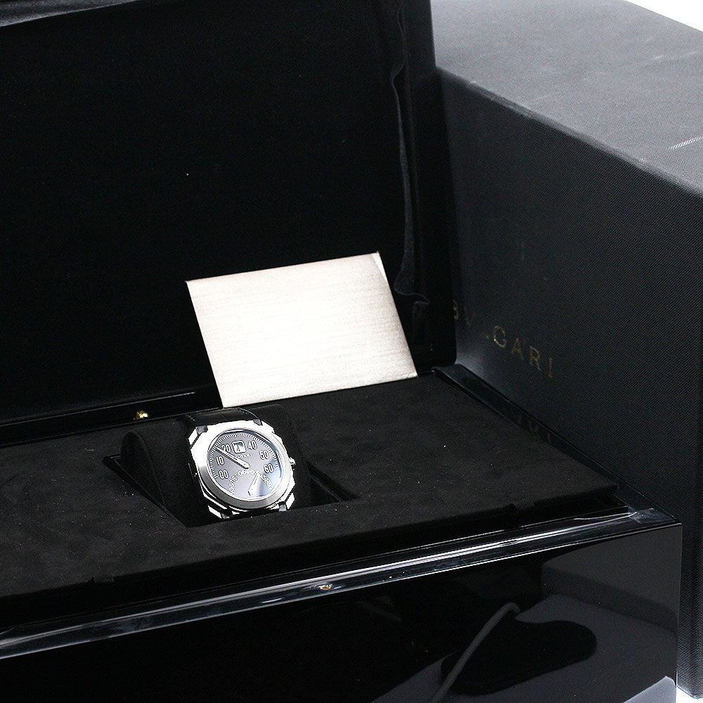 BVLGARI Octo Retrograde BGO38SR/BGO38BSLDBR Date black Dial Automatic Men's Watch_944966