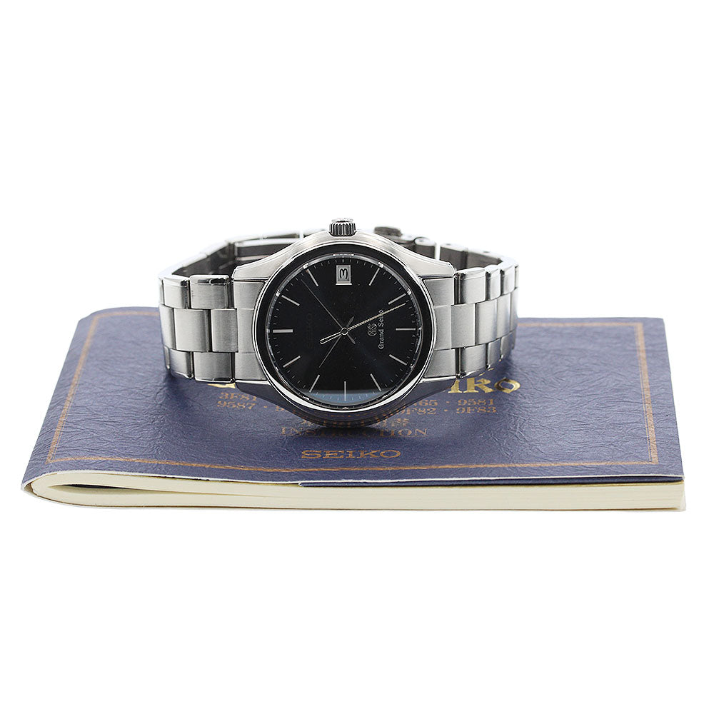 SEIKO Grand Seiko SBGX007/9F62-0A10 Date Navy Dial Quartz Men's Watch_944983
