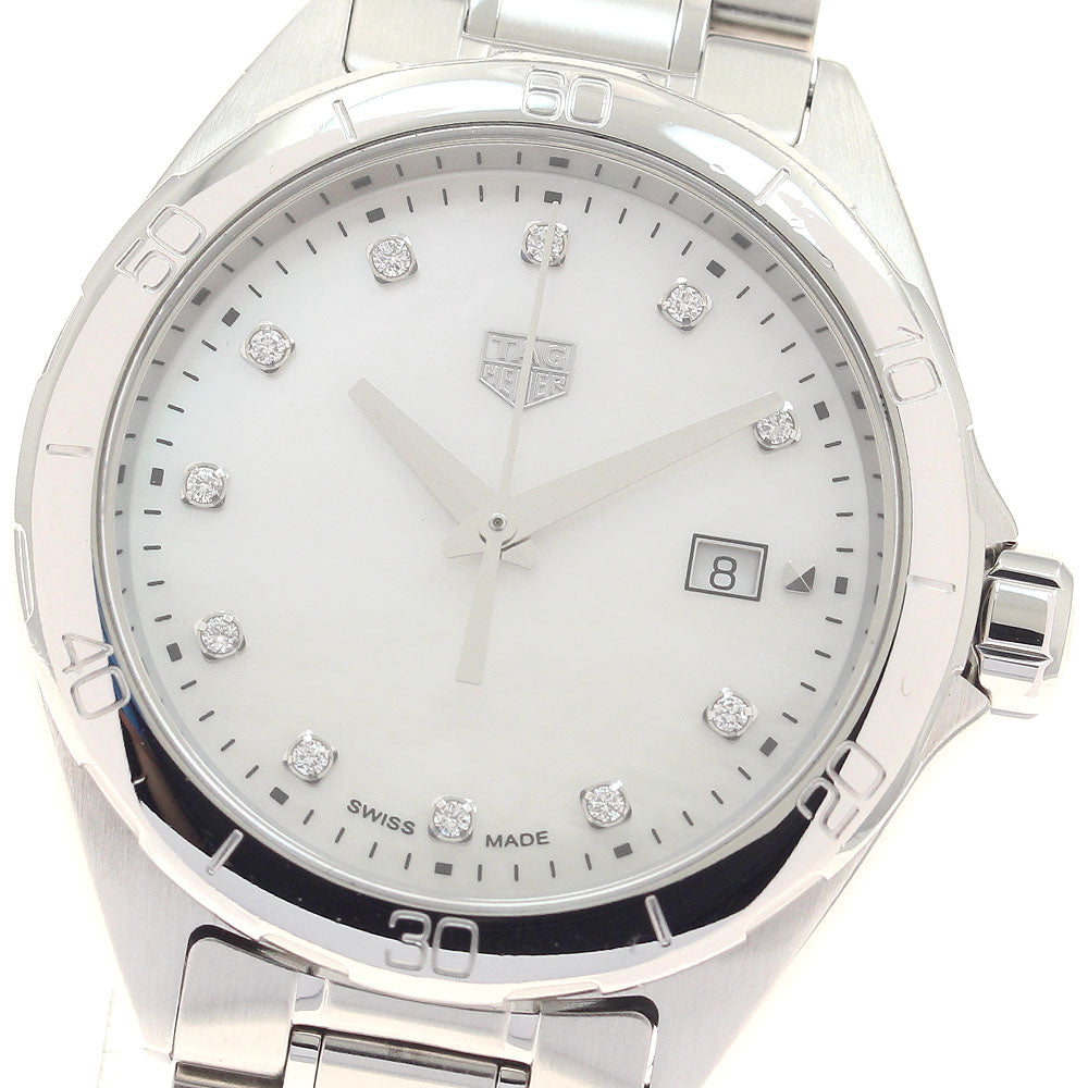 TAG HEUER Formula 1 WBJ1419.BA0664 11P Diamond Date White shell Dial Quartz Ladies Watch_944987