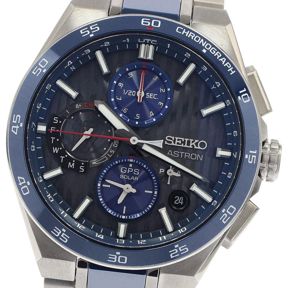 SEIKO Astron SBXC165/5X83-0AF0-1 Solar Powered Radio Men's Watch_944992