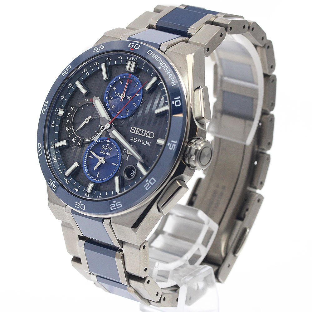 SEIKO Astron SBXC165/5X83-0AF0-1 Solar Powered Radio Men's Watch_944992