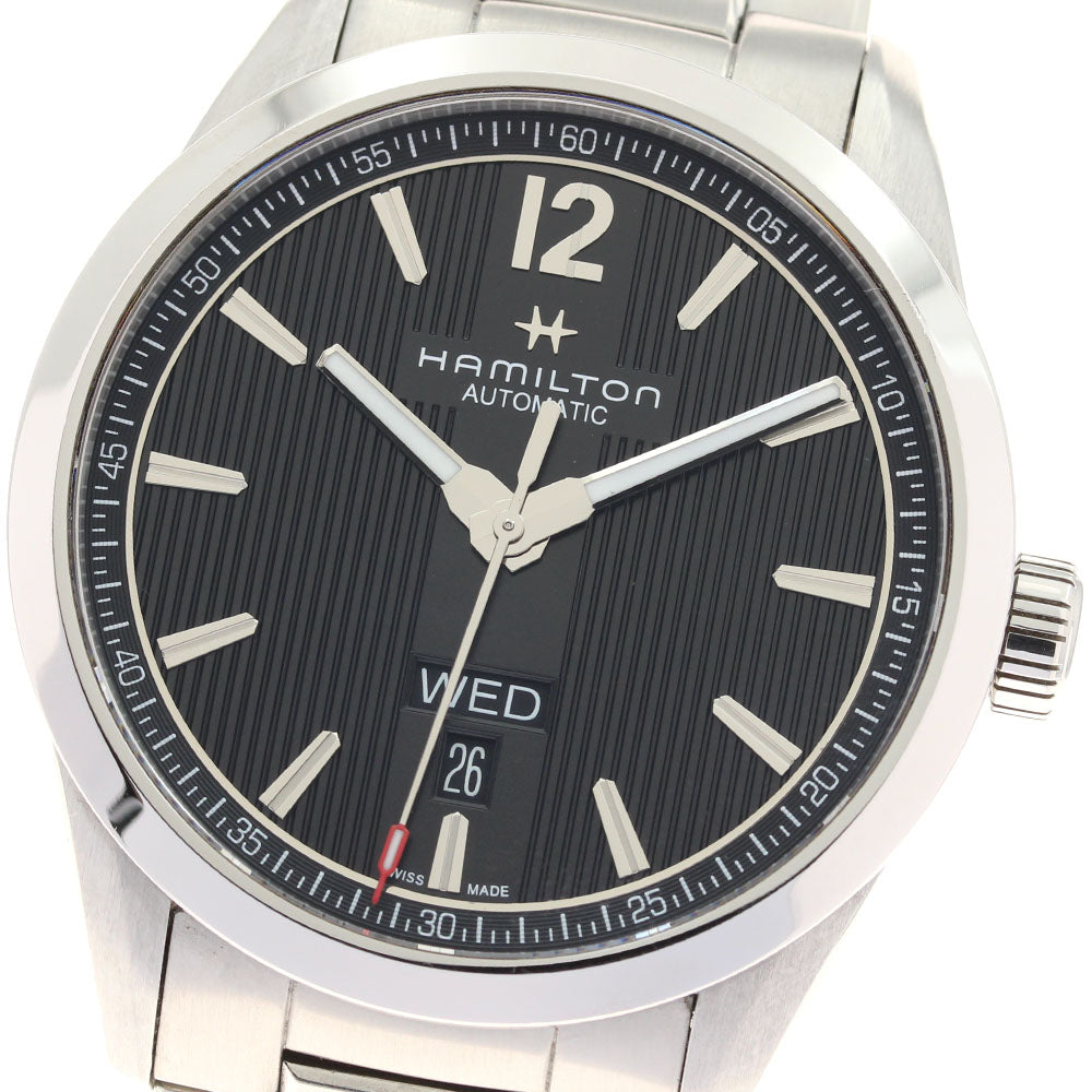 HAMILTON Broadway H435150 Day date black Dial Automatic Men's Watch_944994