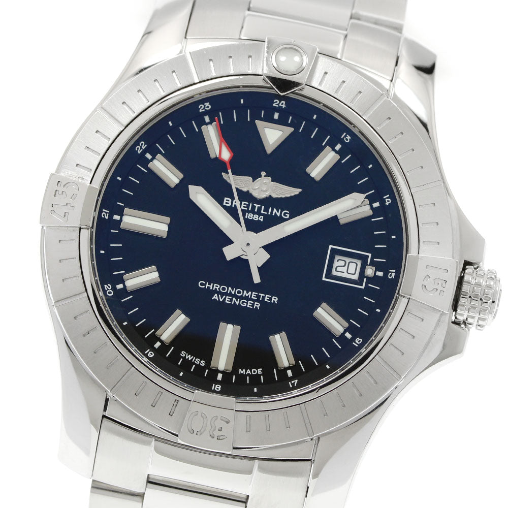 BREITLING Avenger Automatic 43 A17318 Date black Dial Automatic Men's_944995