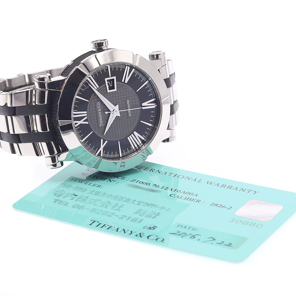 TIFFANY&Co. Atlas Gen Z1000.70.12A10A00A Date Gray / black Dial Automatic Men's Watch_944997