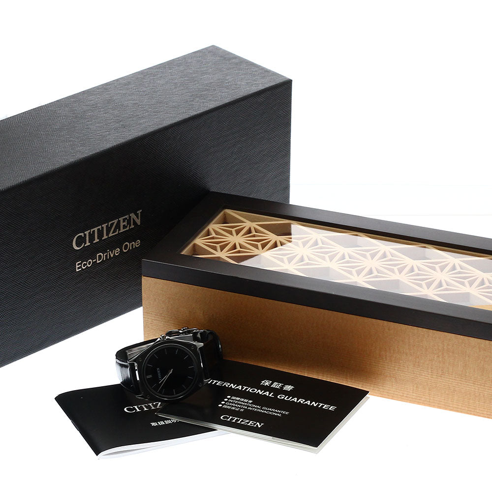 CITIZEN Eco Drive One AR5044-03E/8826-T024351 black Dial Solar Powered Men's Watch_945007