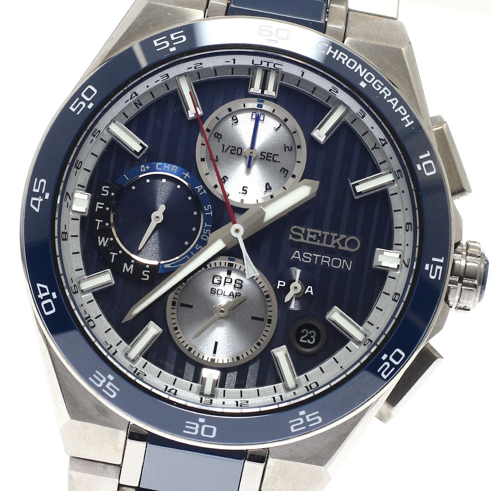 SEIKO Astron Nexter SBXC181/5X83-0AA0-1 GPS Solar Powered Radio Men's_945025