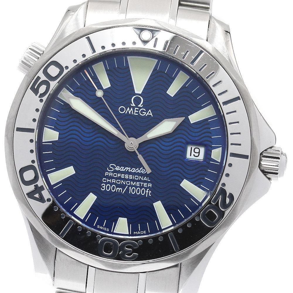 OMEGA Seamaster300 2255.80 Date blue Dial Automatic Men's Watch_945050