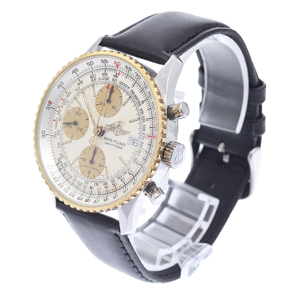 BREITLING Old Navitimer D13022 Chronograph YG bezel Automatic Men's Watch_945059