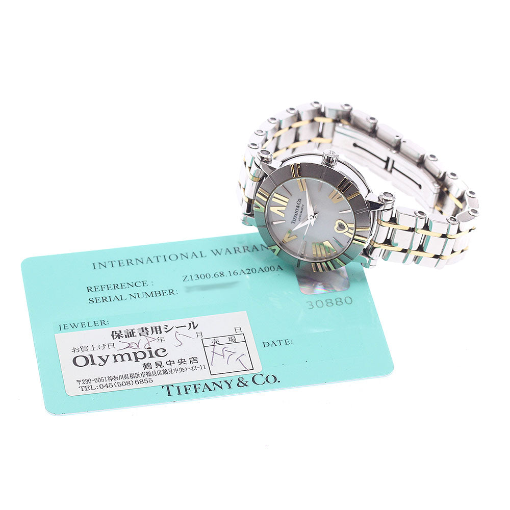 TIFFANY&Co. Atlas Z1300.68.16A20A00A white Dial Automatic Ladies Watch_945092