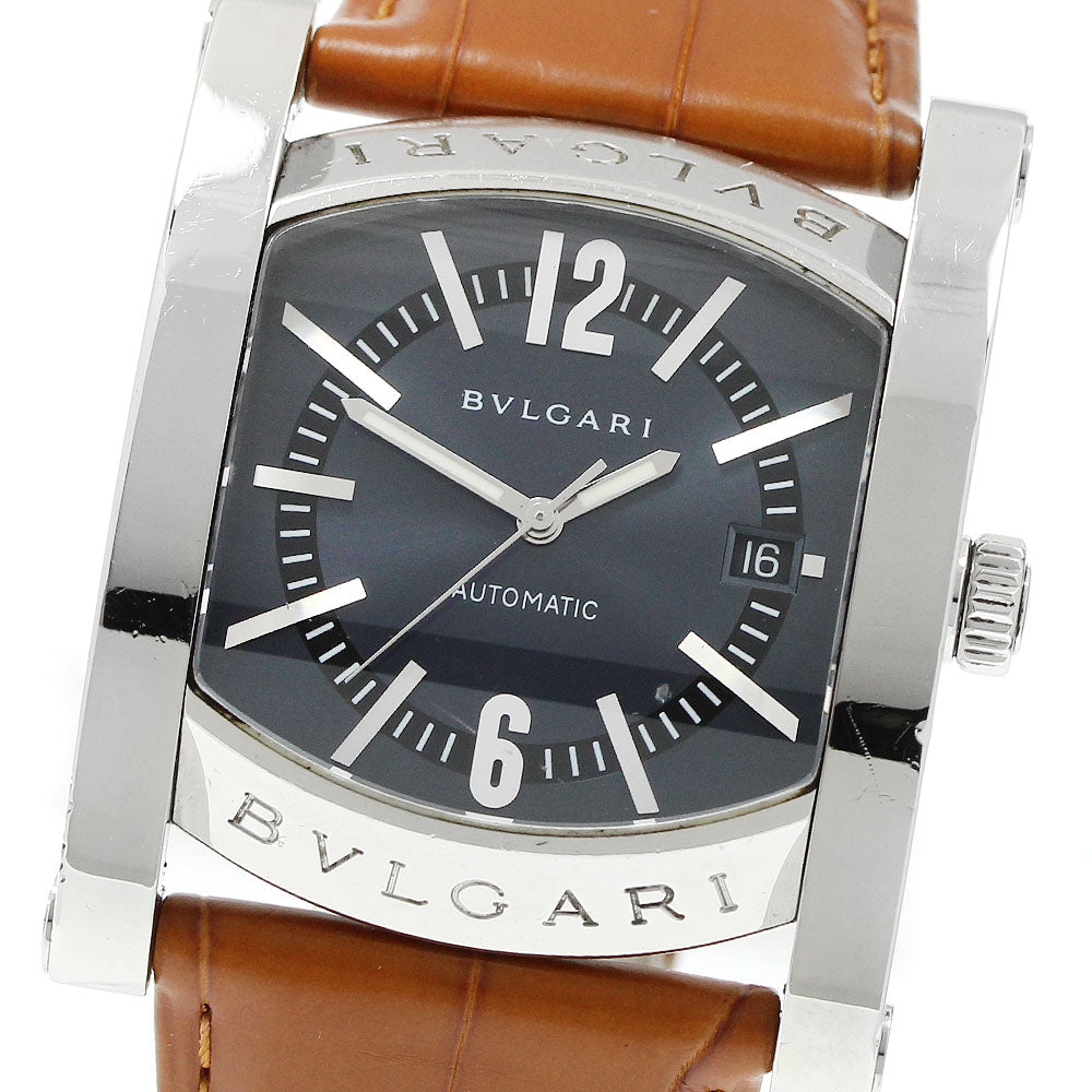 BVLGARI Assioma AA48S Date gray Dial Automatic Men's Watch_945097