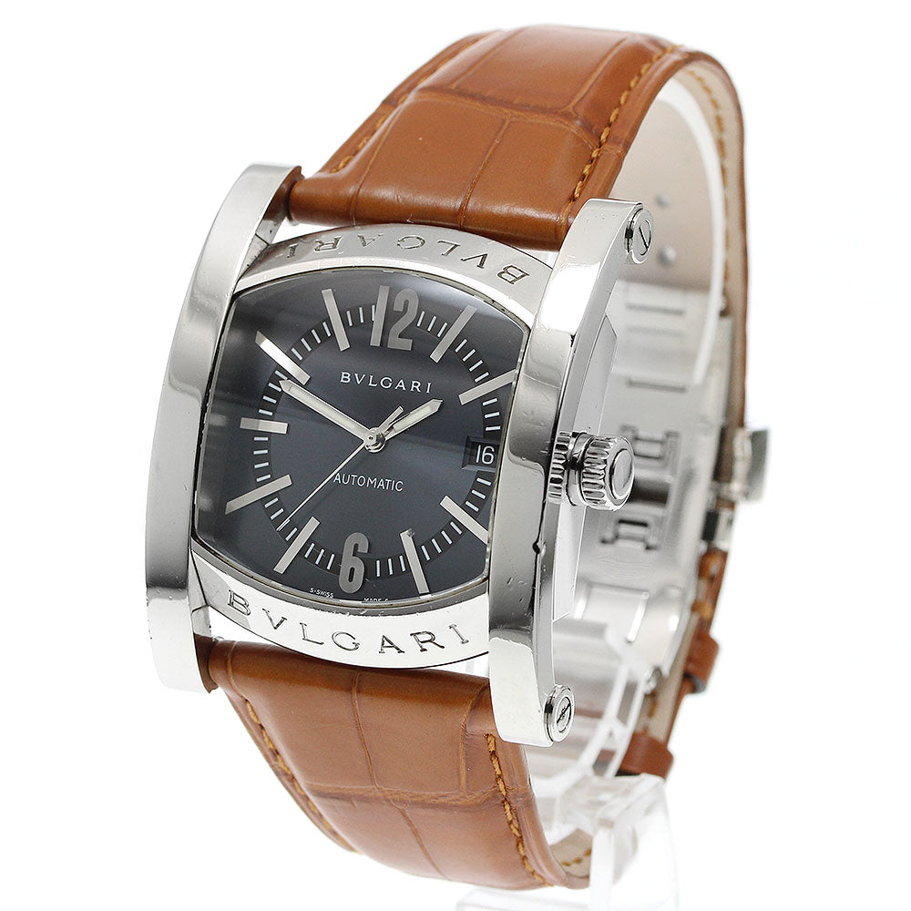 BVLGARI Assioma AA48S Date gray Dial Automatic Men's Watch_945097