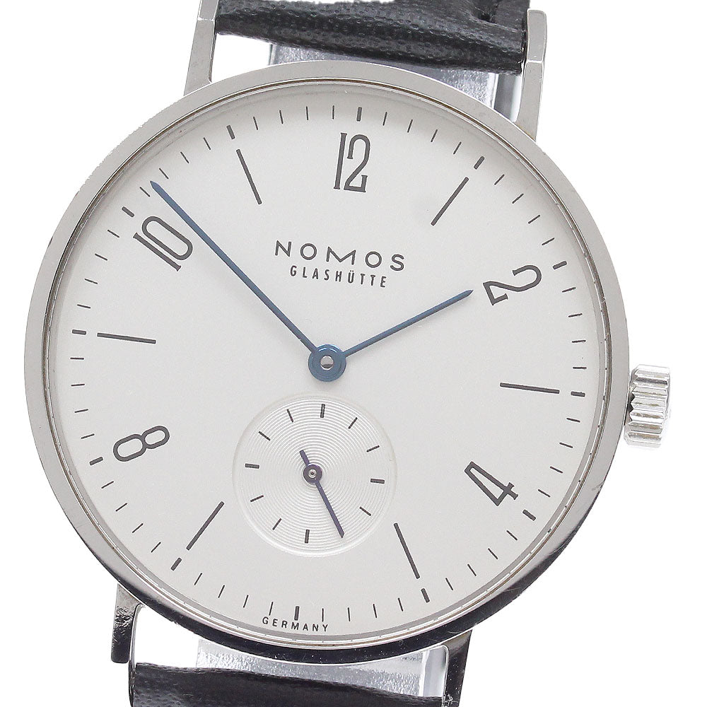 NOMOS Tangent Power reserve Silver Dial Hand Winding Men's Watch_945111