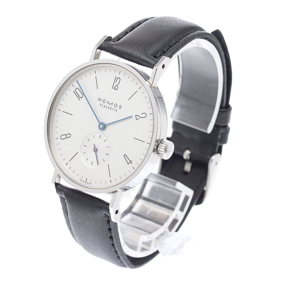NOMOS Tangent Power reserve Silver Dial Hand Winding Men's Watch_945111