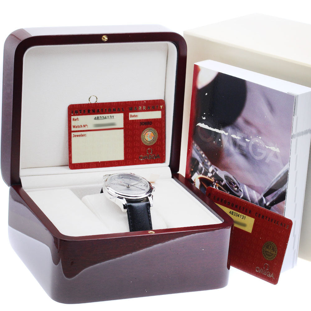OMEGA De Ville Coaxial 4833.41.31 GMT gray Dial Automatic Men's Watch_945115