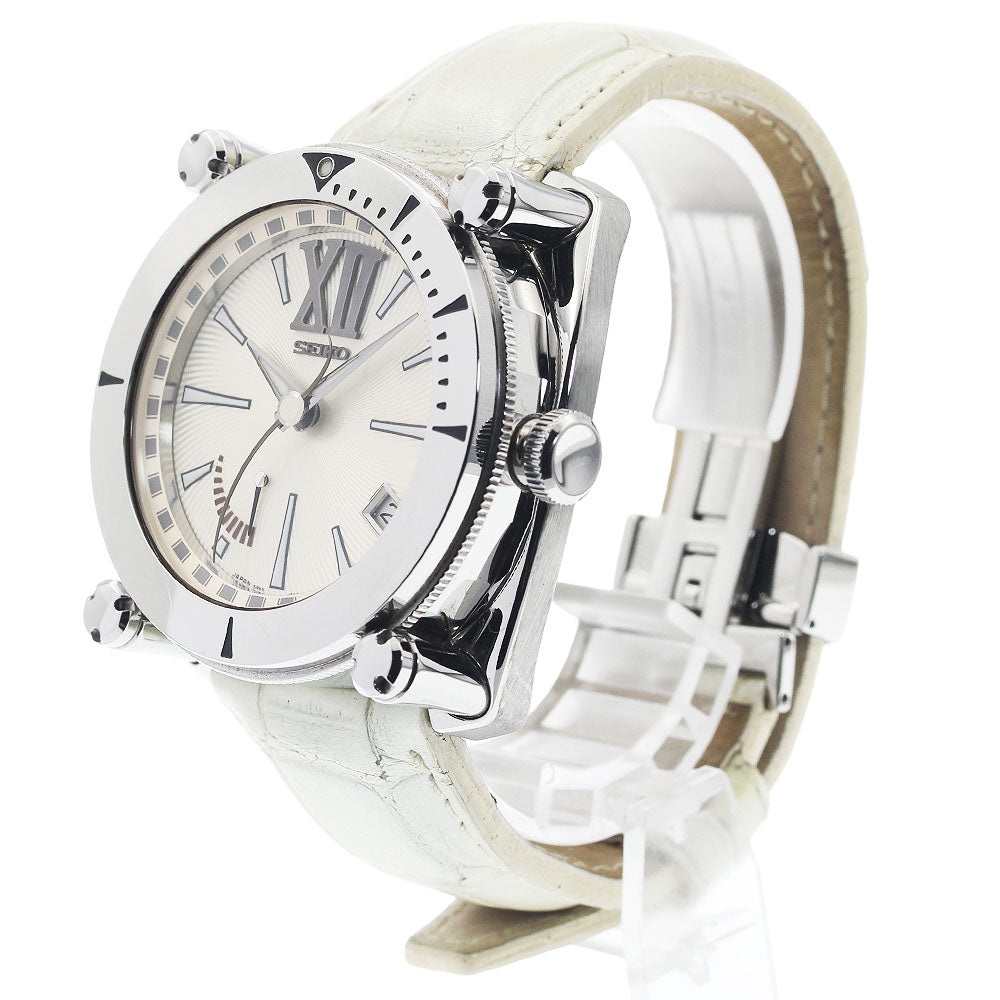 SEIKO Galante SBLA009/5R65-0AA0 Power reserve Silver Dial Spring drive Men's Watch_945118