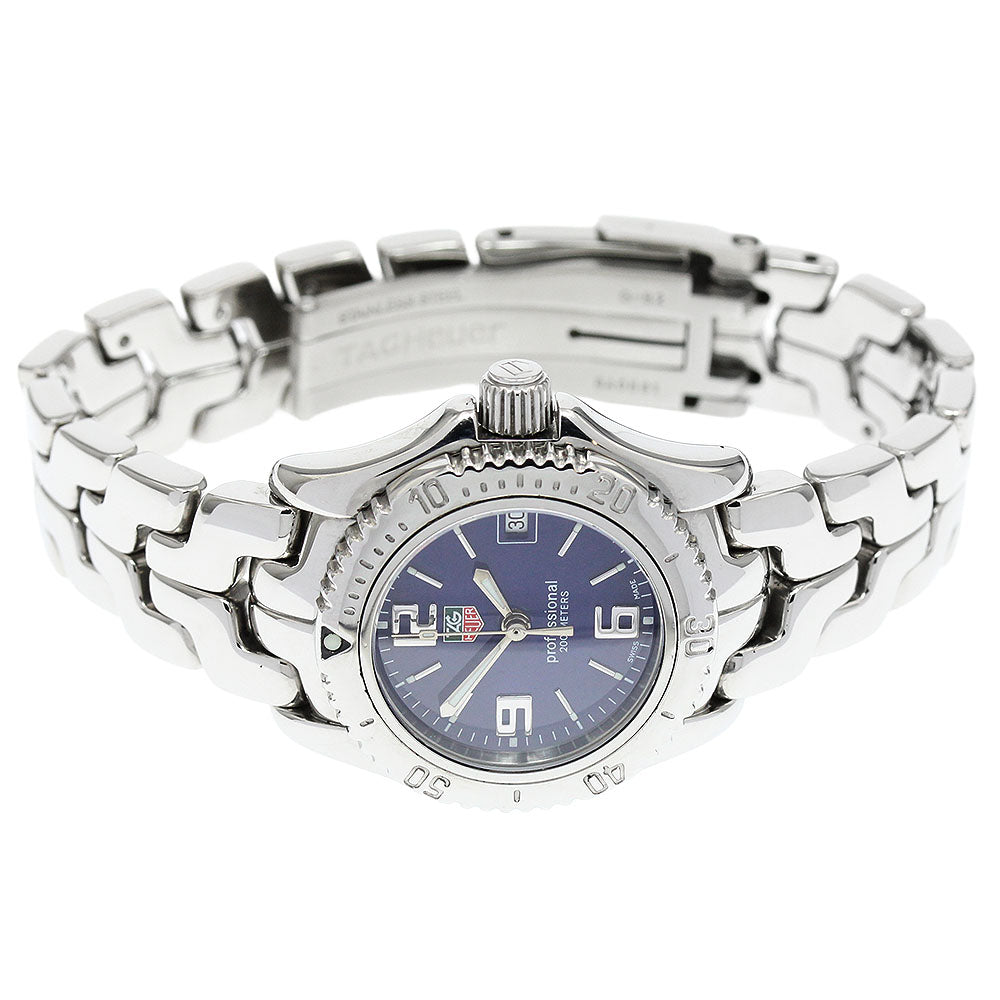 TAG HEUER Professional 200 WT1415 Date blue Dial Quartz Ladies Watch_945122