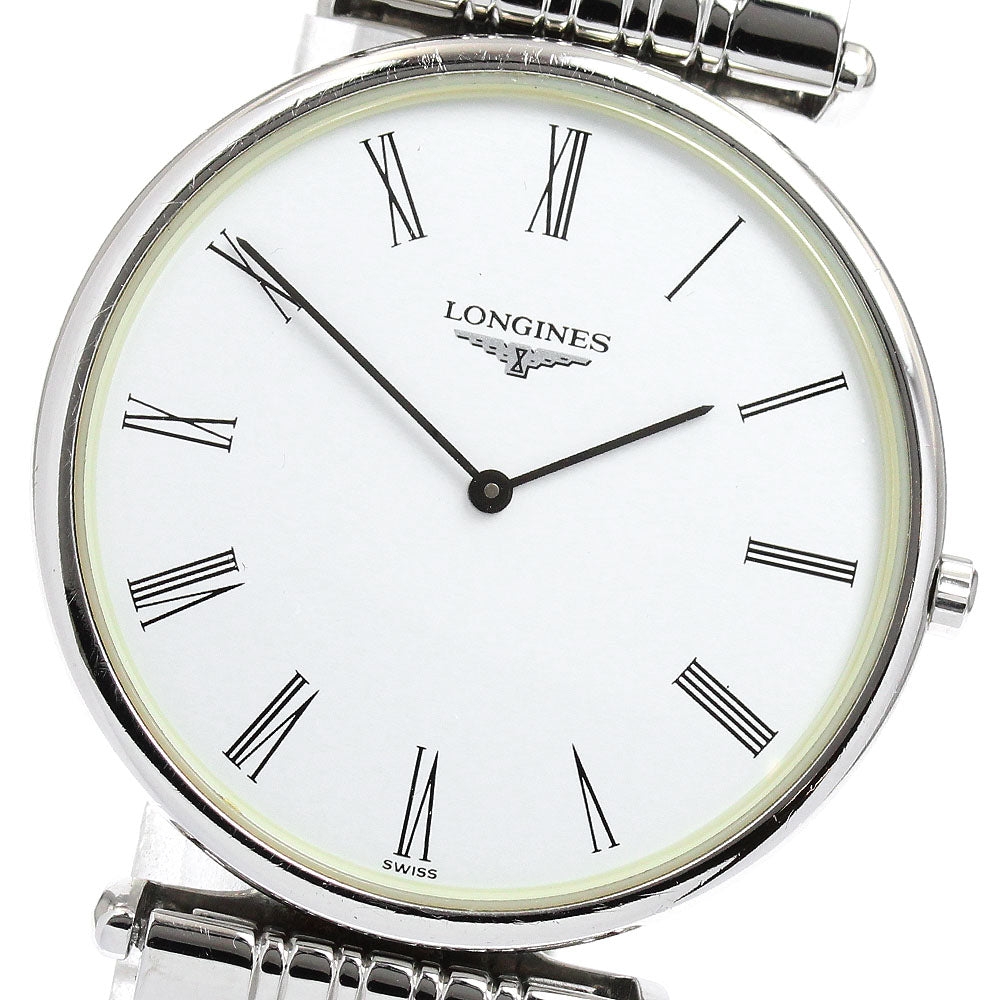 LONGINES Grand classic L4.635.4 white Dial Quartz Men's Watch_945127