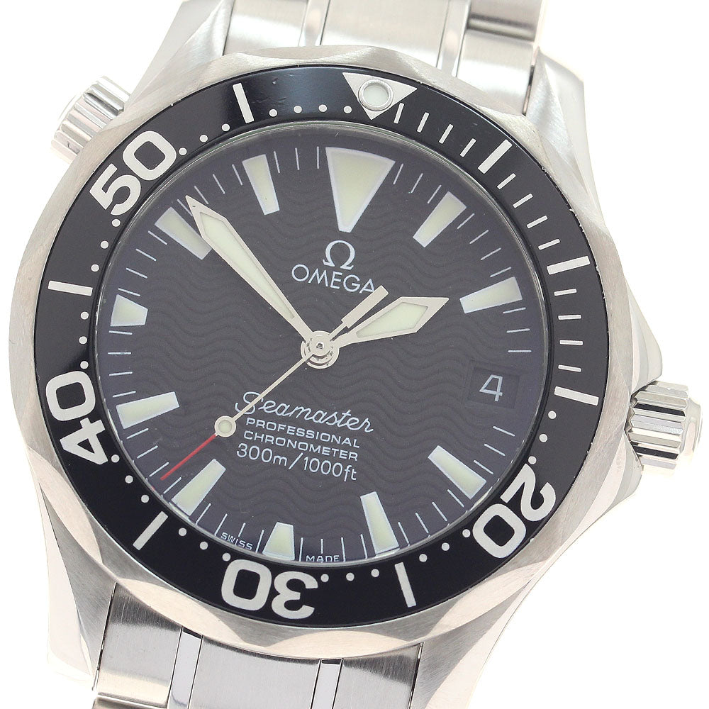 OMEGA Seamaster300 Professional 2252.50 Date Black Dial Automatic Boy's _945136