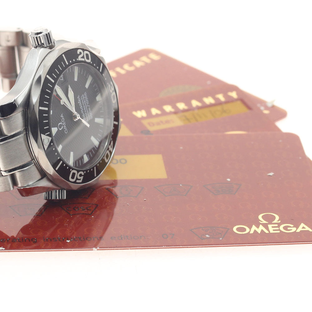 OMEGA Seamaster300 Professional 2252.50 Date Black Dial Automatic Boy's _945136