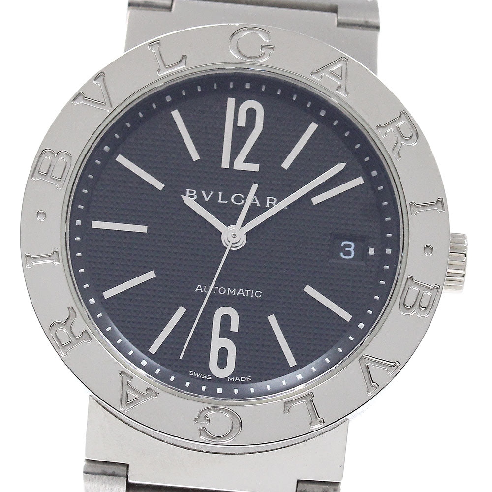 BVLGARI BVLGARIBVLGARI BB38SS Date black Dial Automatic Men's Watch_945147