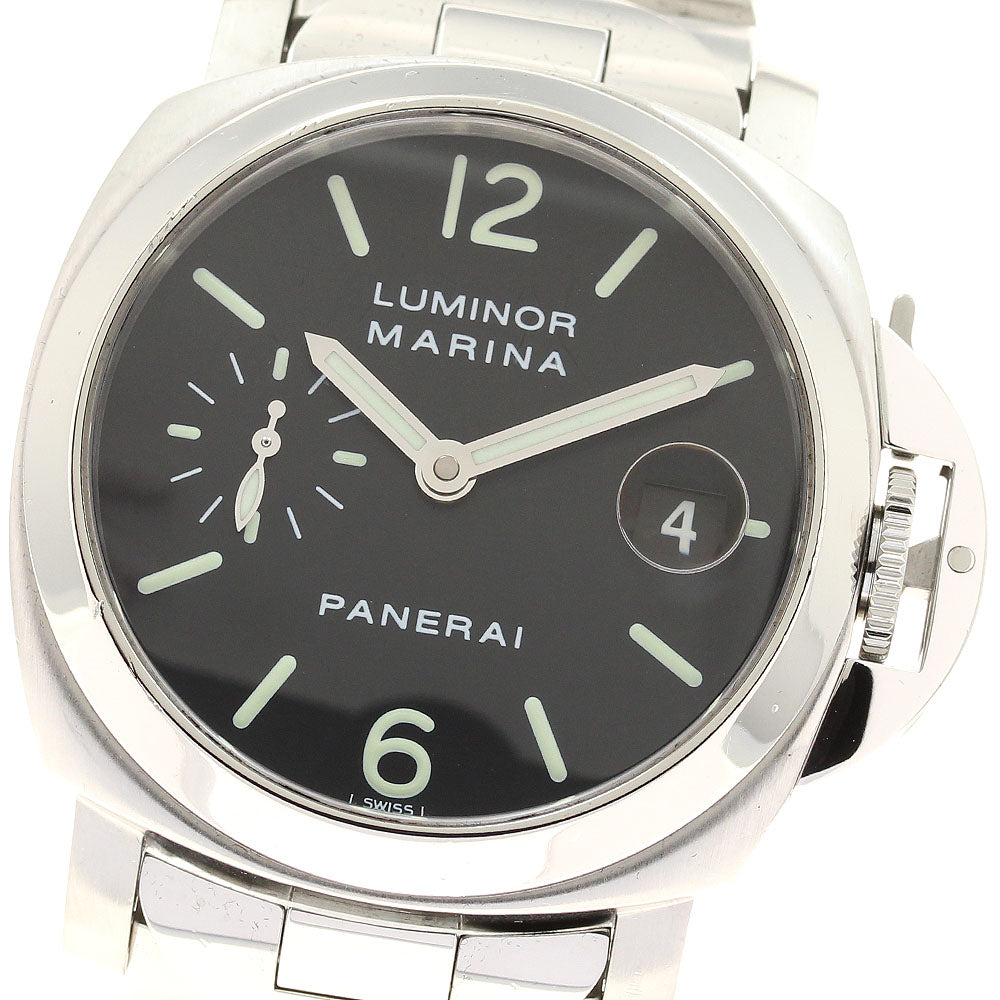 PANERAI Luminor Marina PAM00050 Date black Dial Automatic Men's Watch_945149