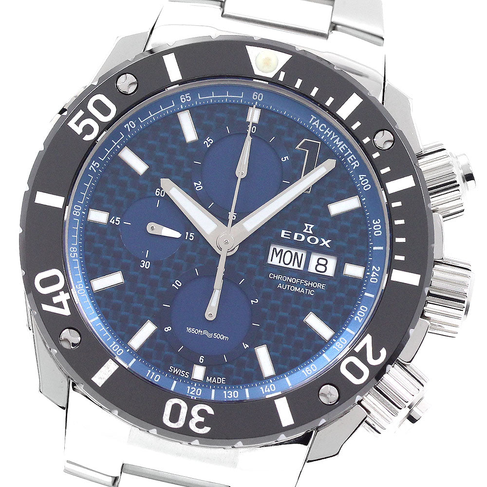 EDOX Chrono offshore 01115-3-BUIN Day date Navy Dial Automatic Men's _945167