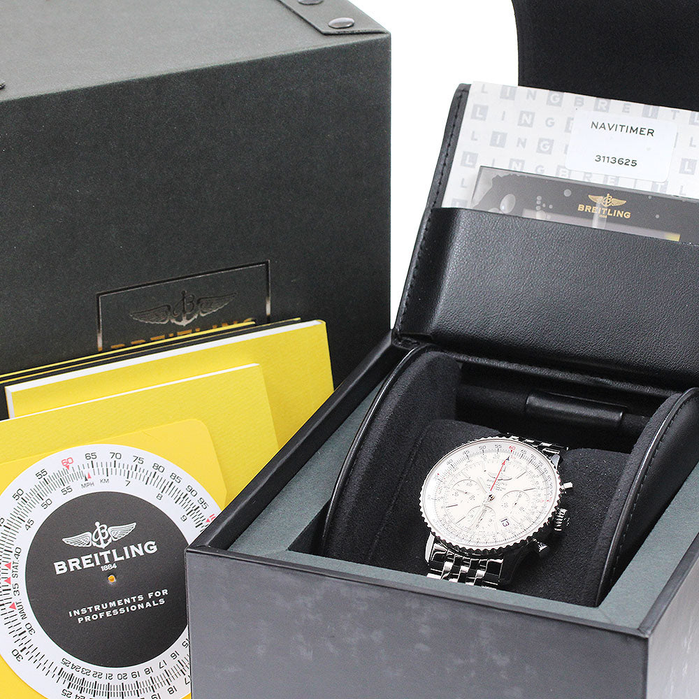 BREITLING Navitimer01 Limited AB0123 World Limited 2000 AT Men's Watch_945176