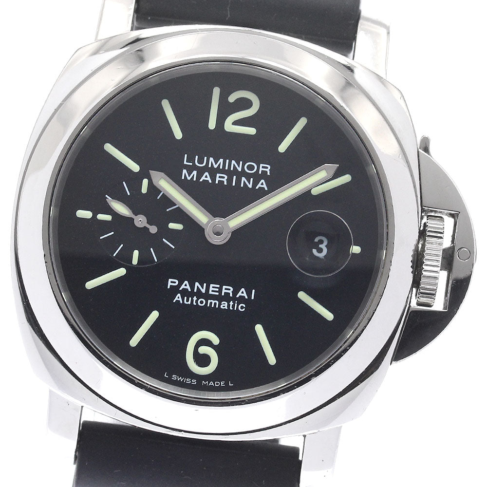 PANERAI Luminor Marina PAM00104 Small Second Date Automatic Men's Watch_945177