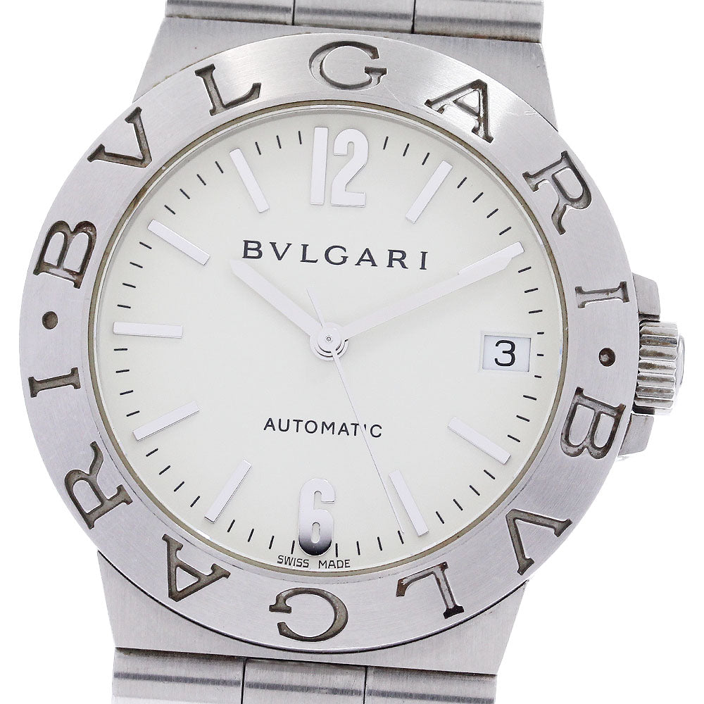 BVLGARI Diagono Sports LCV35S Date white Dial Automatic Men's Watch_945196