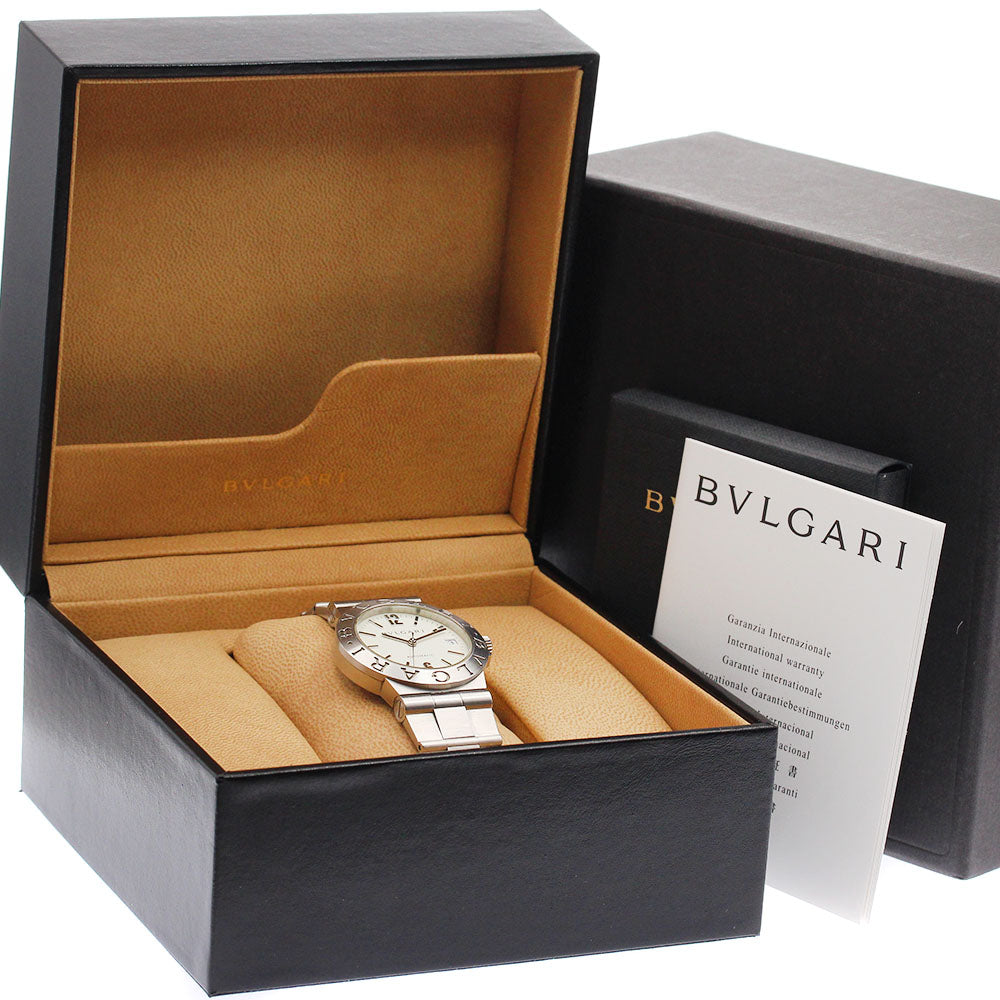 BVLGARI Diagono Sports LCV35S Date white Dial Automatic Men's Watch_945196