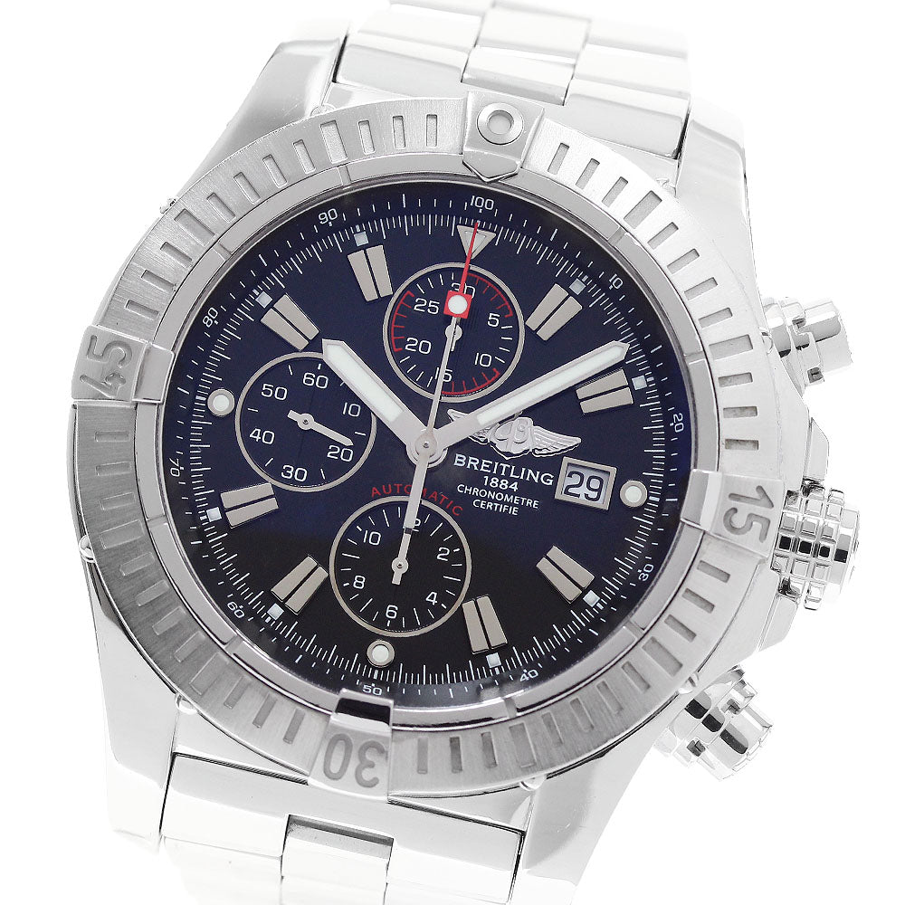 BREITLING Super avenger A13370 Chronograph Date Automatic Men's Watch_945200