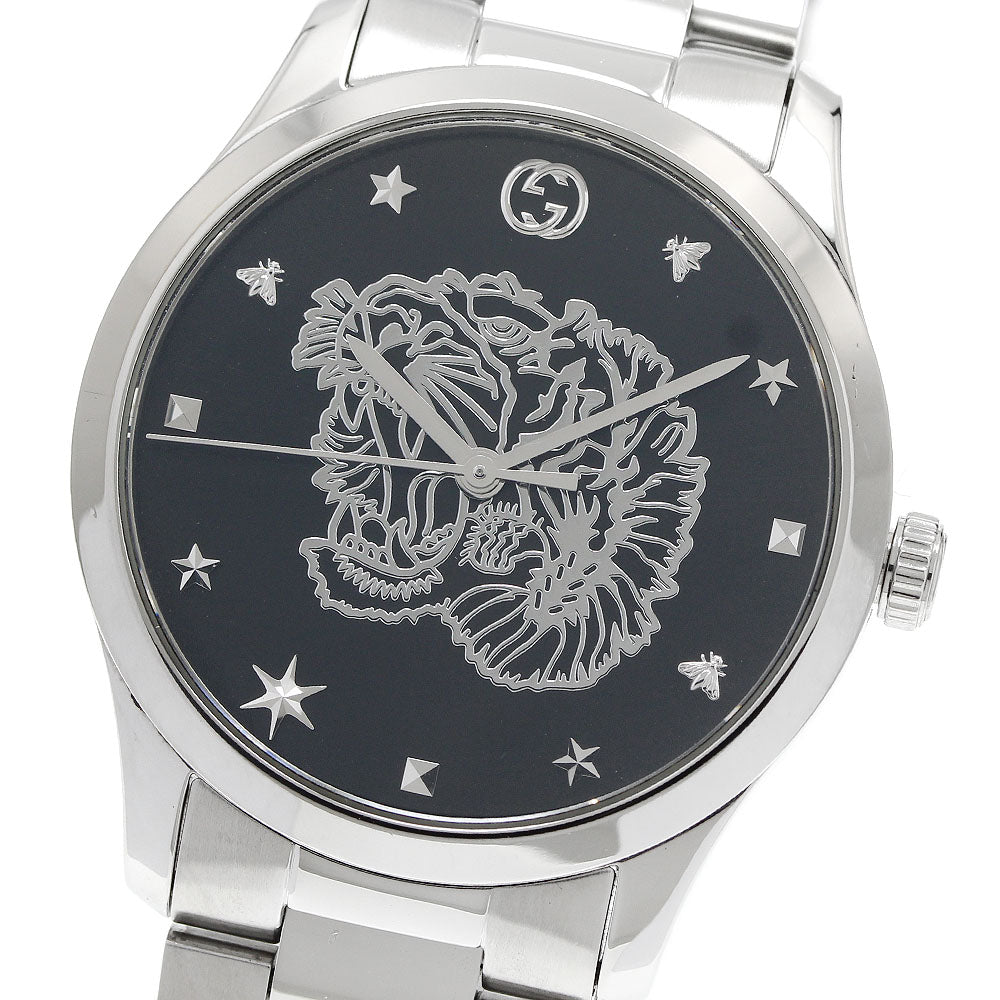 GUCCI G timeless 126.4/YA1264125 black Dial Quartz Boy's Watch_945205